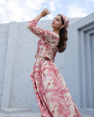 Blush Orchard Ruffle Tier Mini Dress